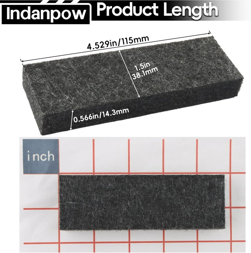 Indanpow فلتر هواء ضاغط الهواء 26517 لفلتر سحب ضاغط Craftsman DeVilbiss Porter Cable (عبوة 4)  - Image 2